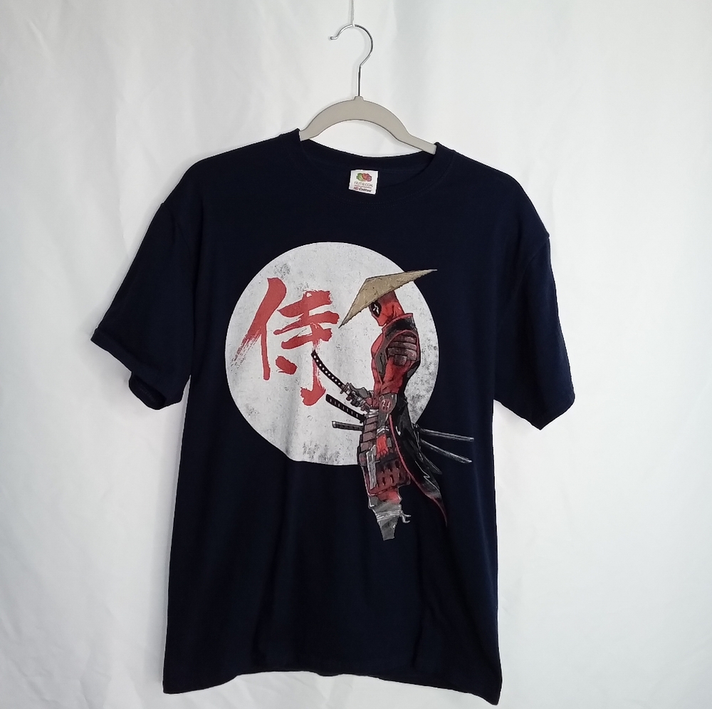 Deadpool Samurai T-Shirt Size Medium